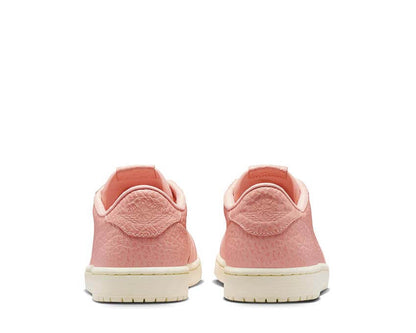 Air Jordan 1 Retro Low No Swoosh "Arctic Orange"