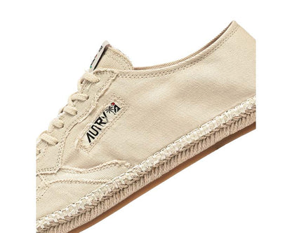 Autry Sandy Espadrilles "Ivory Canvas" W