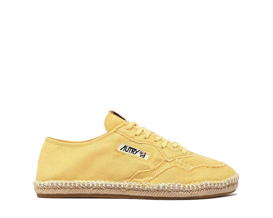 Autry Sandy Espadrilles "Pastel Yellow Canvas" W