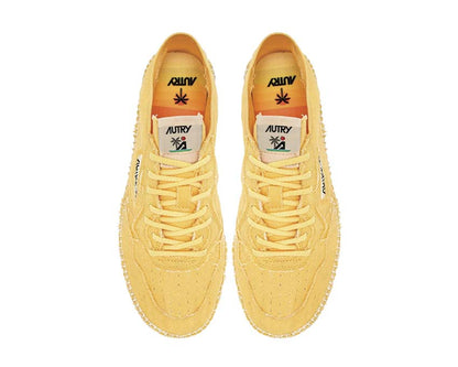Autry Sandy Espadrilles "Pastel Yellow Canvas" W