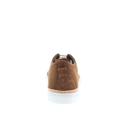 Di Bianco Biella Mens Brown Suede Lace Up Lifestyle Sneakers Shoes