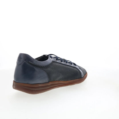 Di Bianco Binetto Mens Black Mesh Lace Up Lifestyle Sneakers Shoes