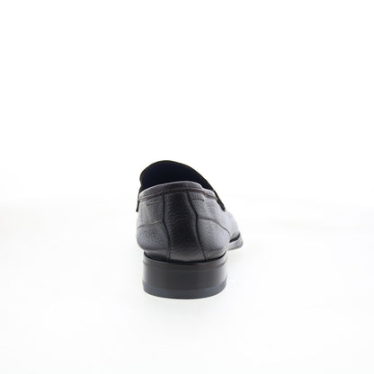 Di Bianco Brera Mens Brown Leather Slip On Loafers & Slip Ons Penny Shoes