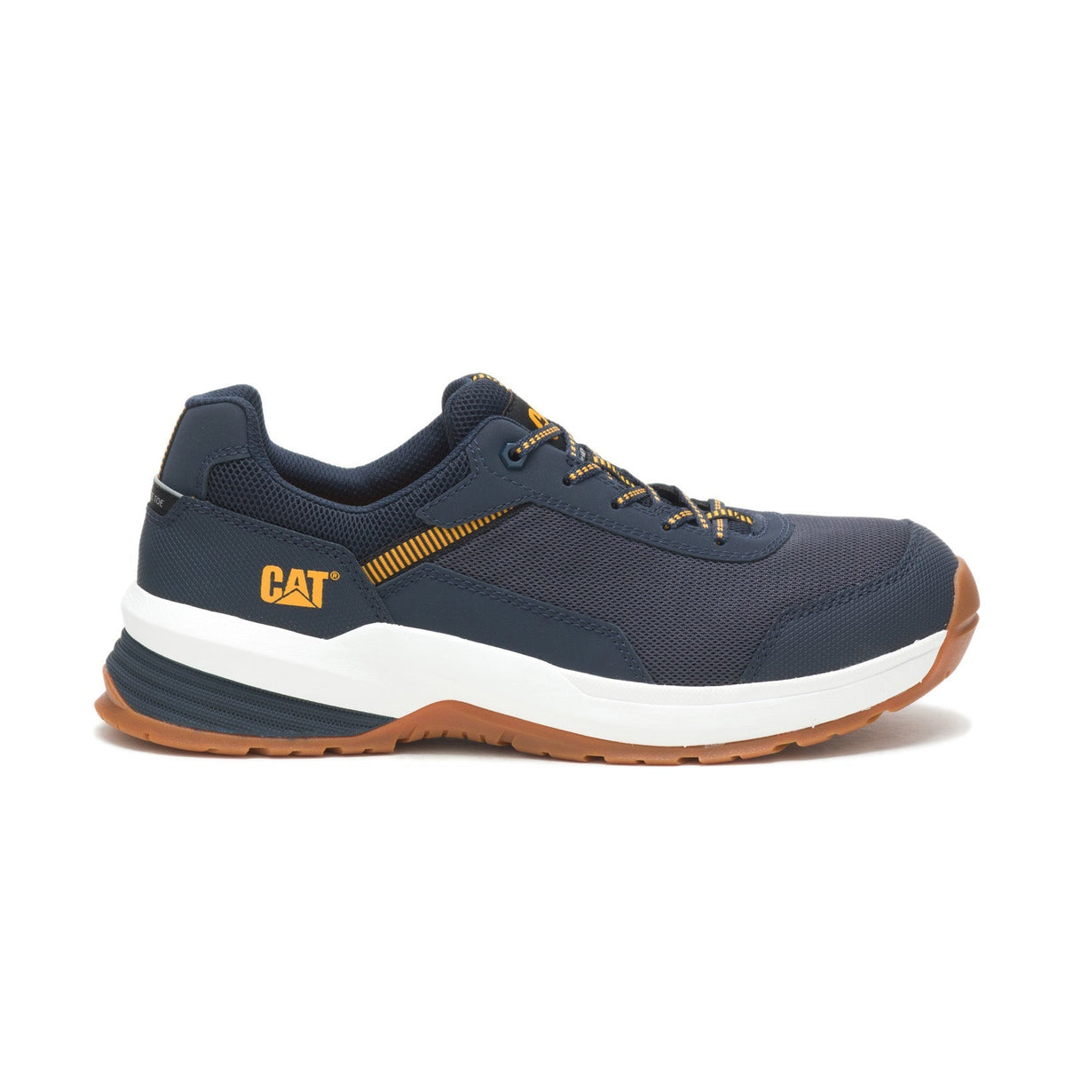 Caterpillar Streamline 2.0 Mesh Composite Toe Mens Blue Wide Work Shoes