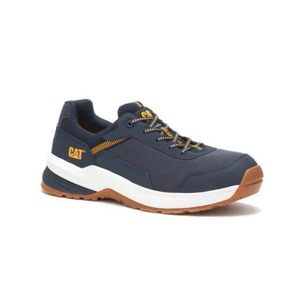 Caterpillar Streamline 2.0 Mesh Composite Toe Mens Blue Wide Work Shoes