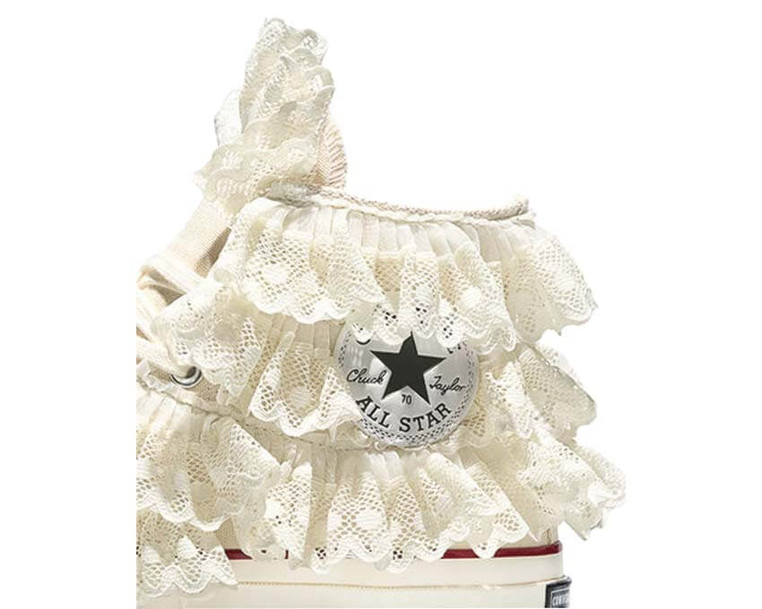 Converse Chuck 70 Canvas "Egret Crochet"