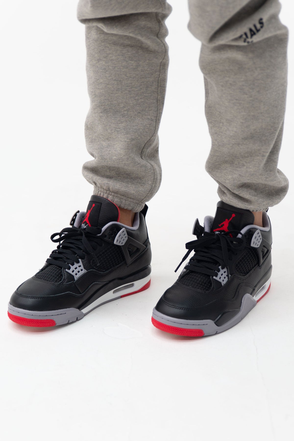 Nike Grade School Womens Air Jordan 4 Retro Sneakers - 'Bred Reimagined'
