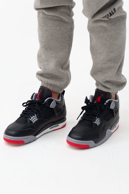 Nike Grade School Womens Air Jordan 4 Retro Sneakers - 'Bred Reimagined'