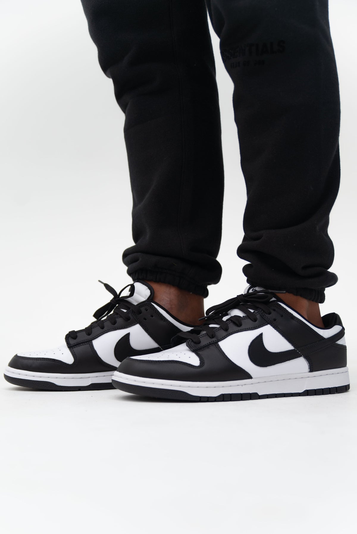 Nike Dunk Low Sneakers - 'Black White'