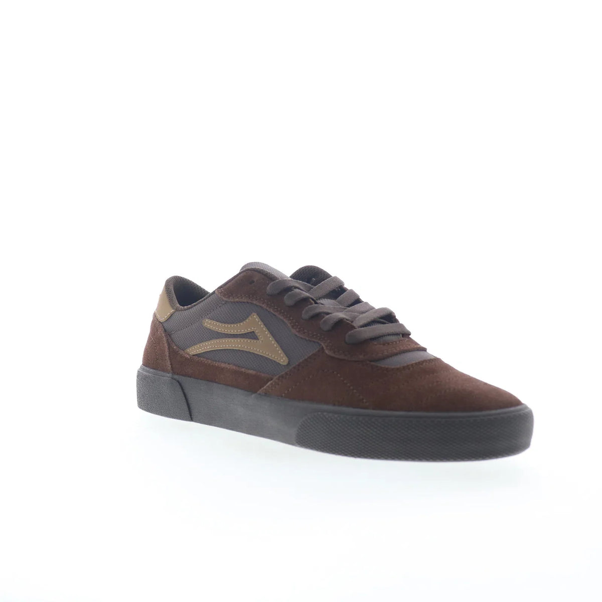Lakai Cambridge Mens Brown Suede Lace Up Skate Inspired Sneakers Shoes