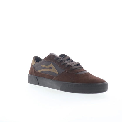 Lakai Cambridge Mens Brown Suede Lace Up Skate Inspired Sneakers Shoes