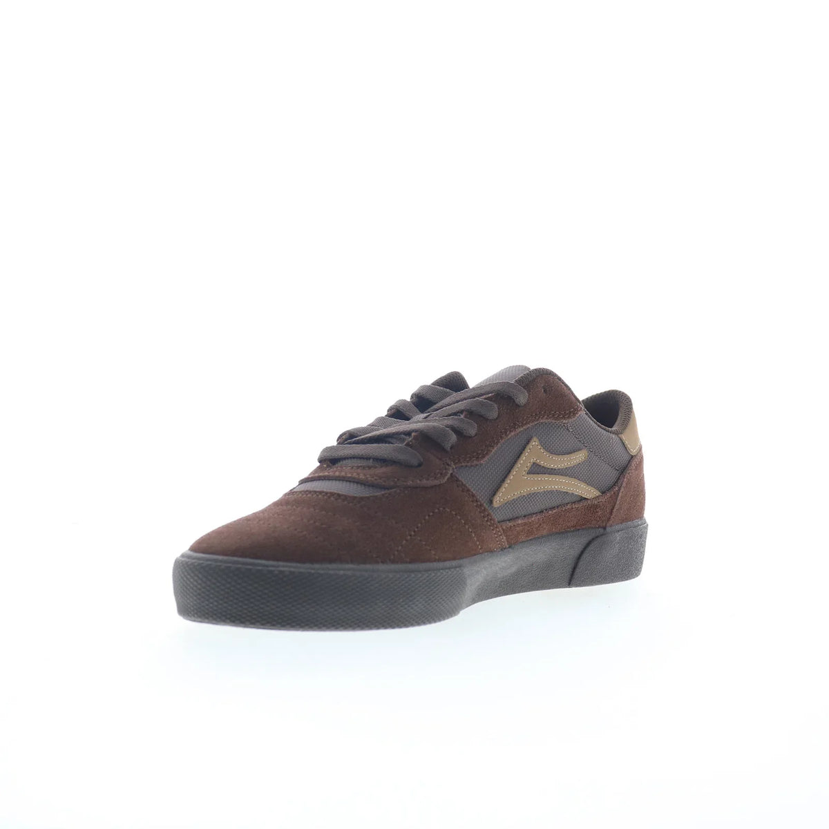 Lakai Cambridge Mens Brown Suede Lace Up Skate Inspired Sneakers Shoes