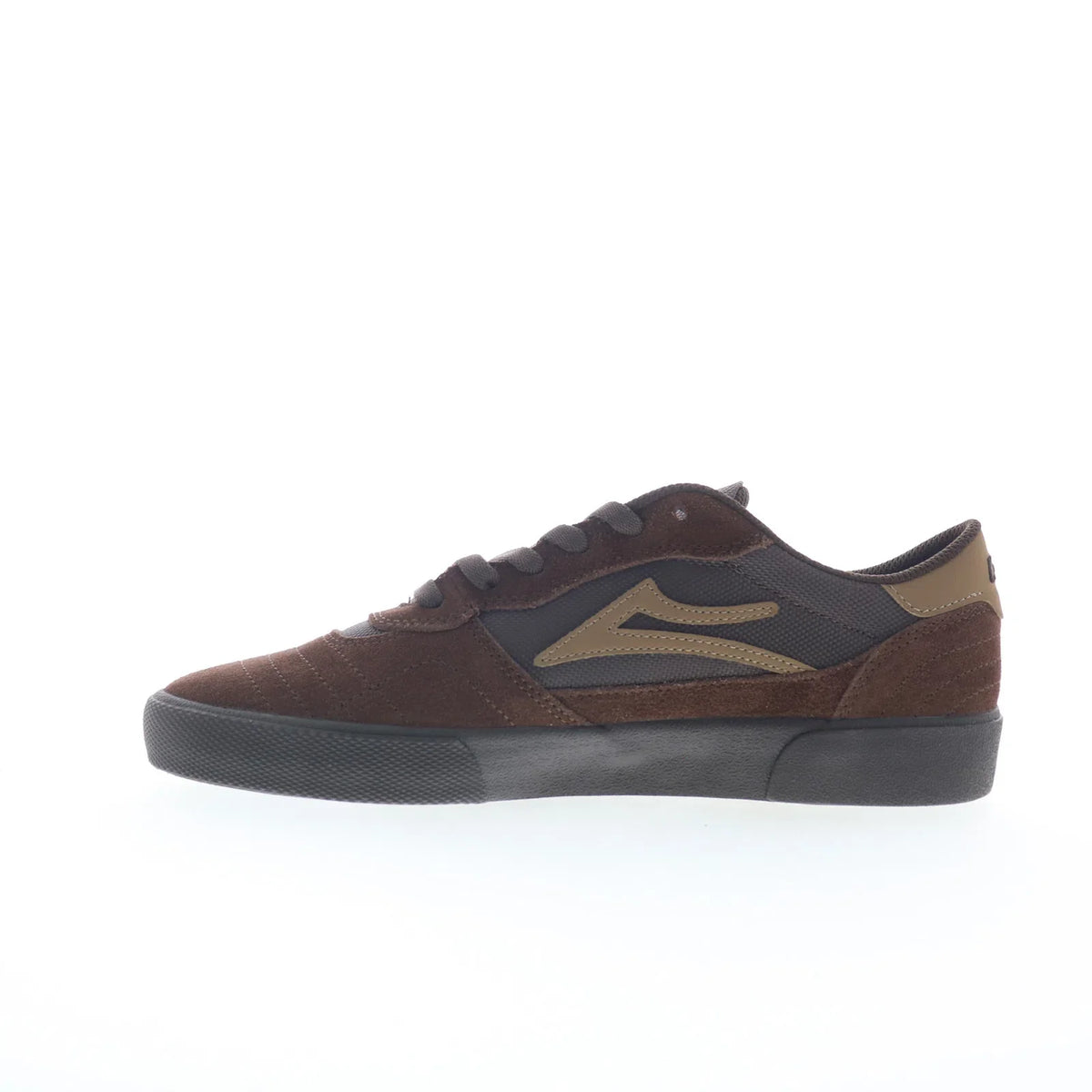 Lakai Cambridge Mens Brown Suede Lace Up Skate Inspired Sneakers Shoes