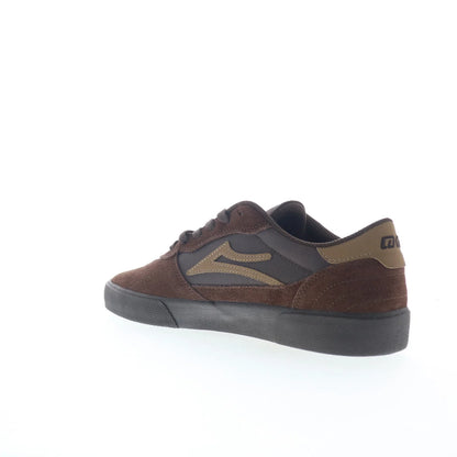 Lakai Cambridge Mens Brown Suede Lace Up Skate Inspired Sneakers Shoes