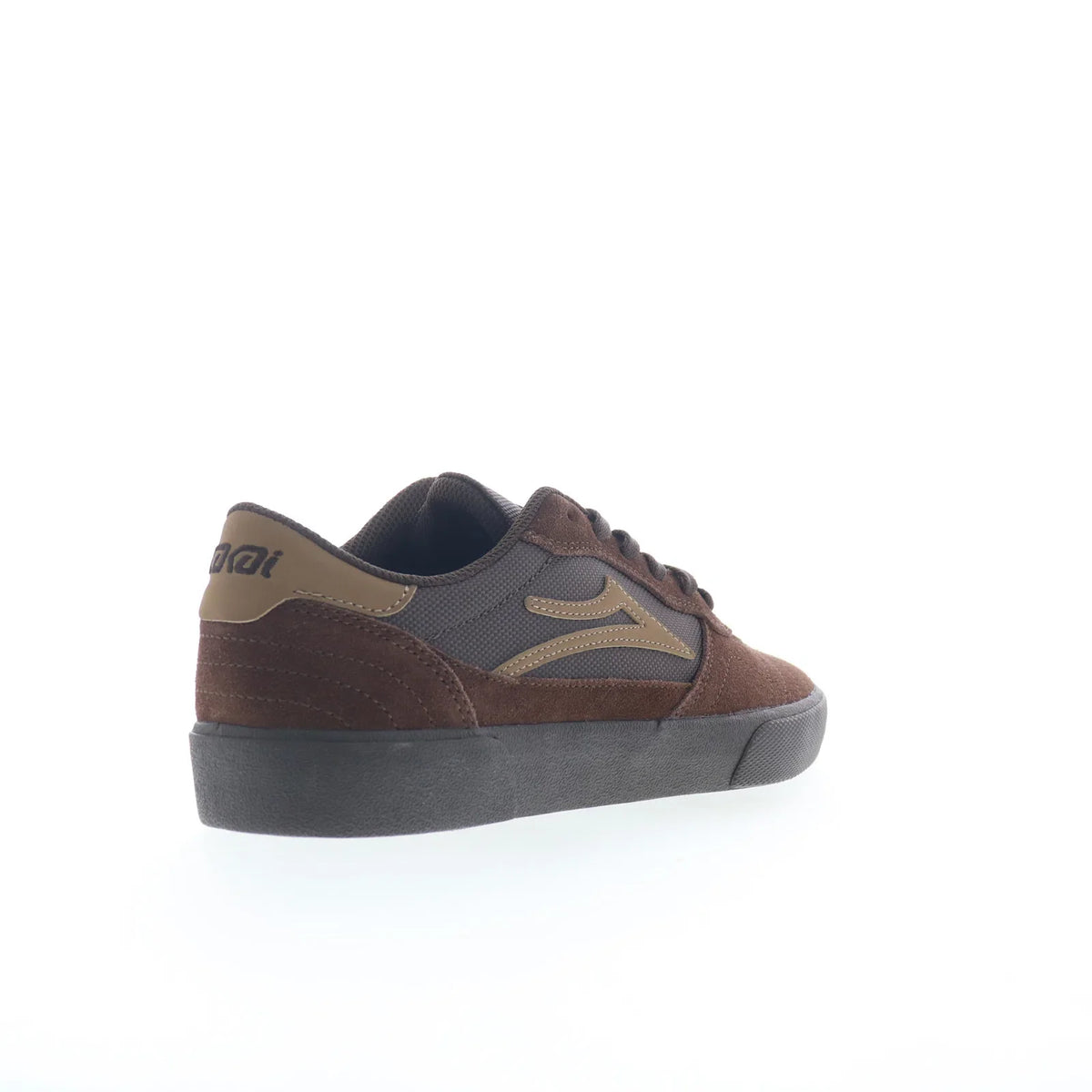 Lakai Cambridge Mens Brown Suede Lace Up Skate Inspired Sneakers Shoes