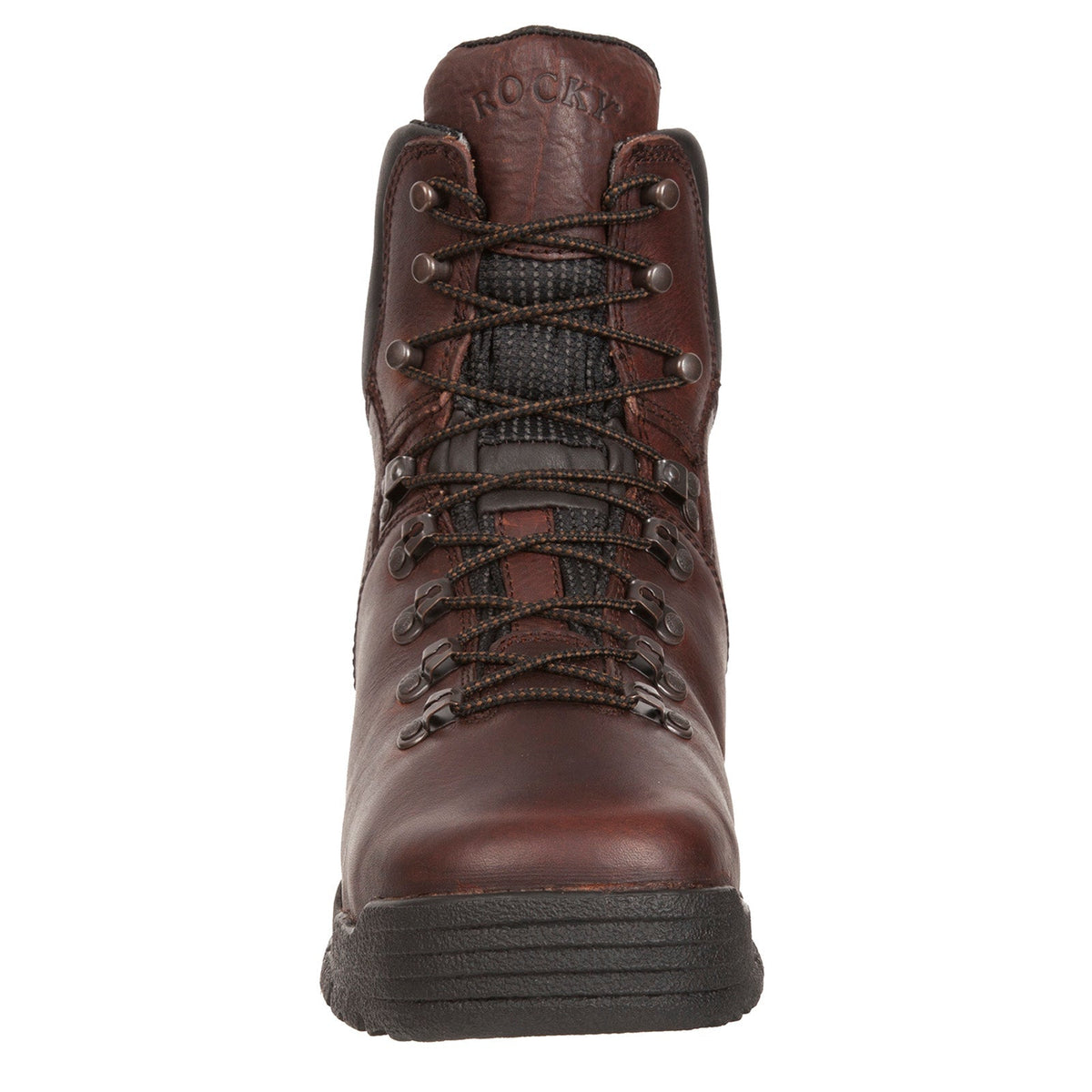Rocky MobiLite 8" Steel Toe WP Oil-Resistant Work Boot Mens Brown Work Boots