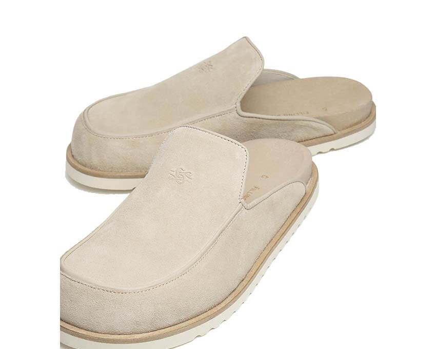Filling Pieces Clog Suede "Beige"