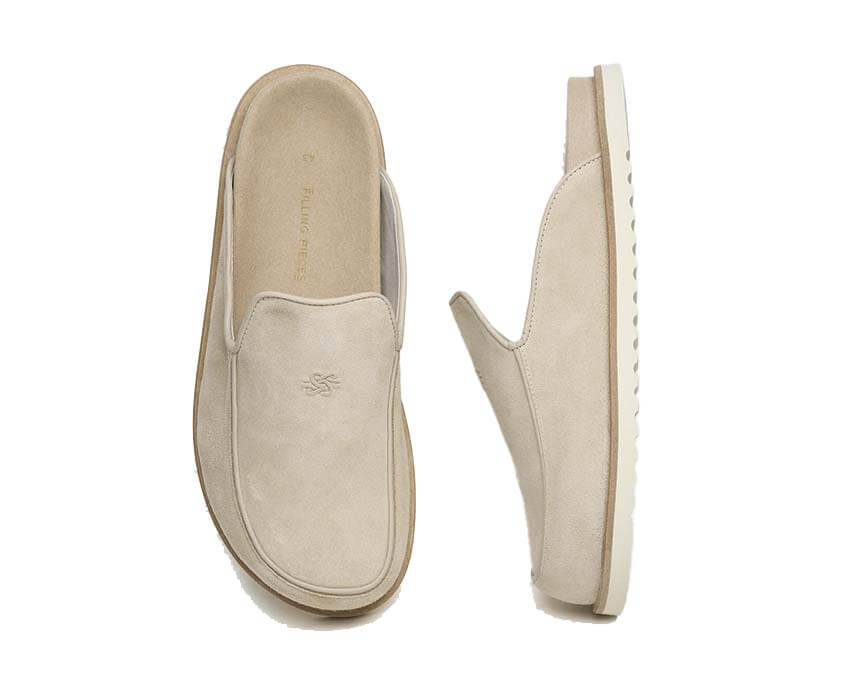 Filling Pieces Clog Suede "Beige"