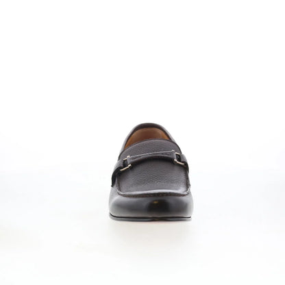 Di Bianco GBF391 Mens Brown Leather Slip On Loafers & Slip Ons Casual Shoes