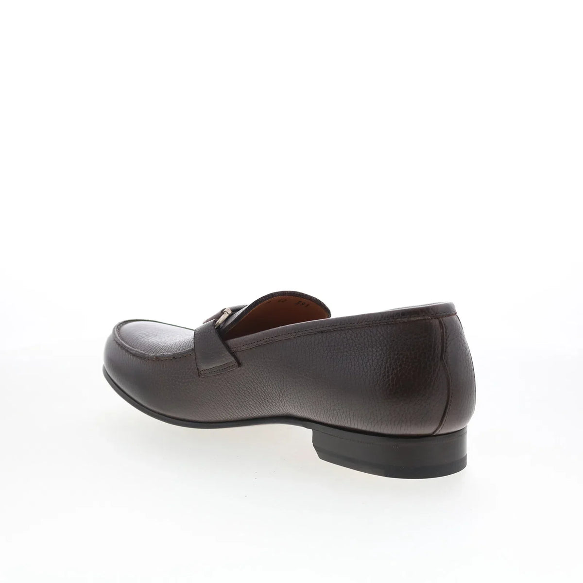 Di Bianco GBF391 Mens Brown Leather Slip On Loafers & Slip Ons Casual Shoes