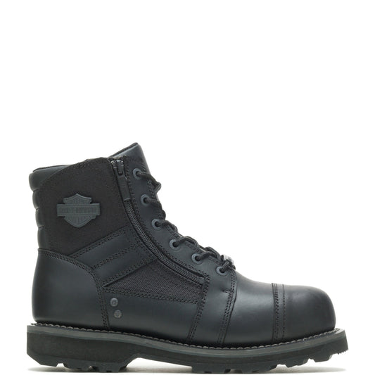 Harley-Davidson Bonham Composite Toe Mens Black Wide Motorcycle Boots