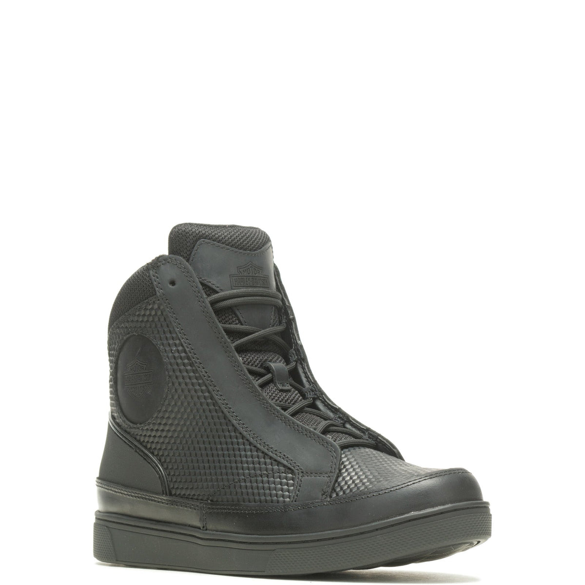 Harley-Davidson Vardon Carbon DE D96262 Mens Black Lifestyle Sneakers Shoes