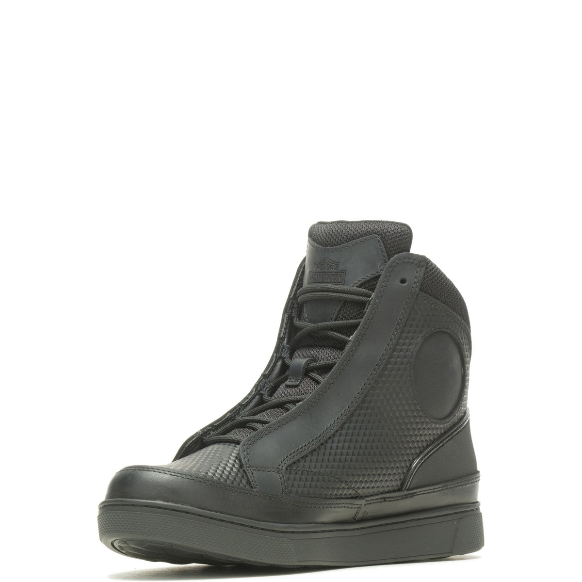 Harley-Davidson Vardon Carbon DE D96262 Mens Black Lifestyle Sneakers Shoes