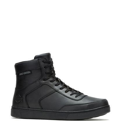 Harley-Davidson Grady D96306 Mens Black Leather Lifestyle Sneakers Shoes