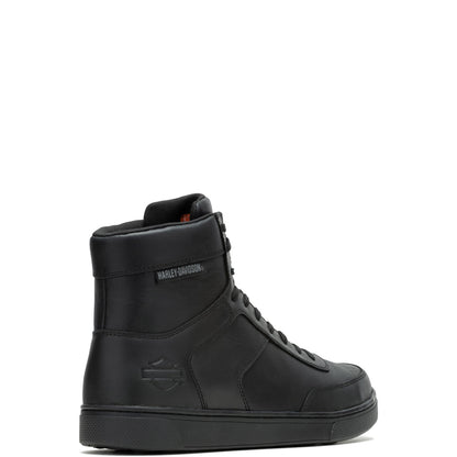 Harley-Davidson Grady D96306 Mens Black Leather Lifestyle Sneakers Shoes