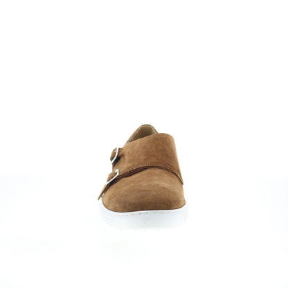 Pastori by Di Bianco Helvius Mens Brown Suede Loafers & Slip Ons Casual Shoes