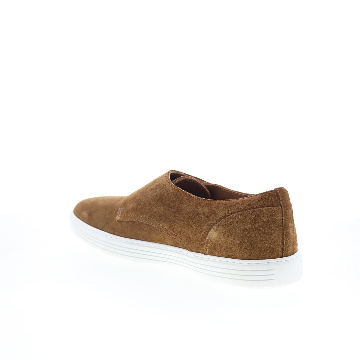 Pastori by Di Bianco Helvius Mens Brown Suede Loafers & Slip Ons Casual Shoes