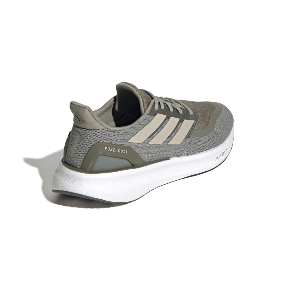 Pureboost 5 Men's :Olive Strata | Silver Pebble