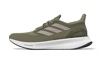 Pureboost 5 Men's :Olive Strata | Silver Pebble