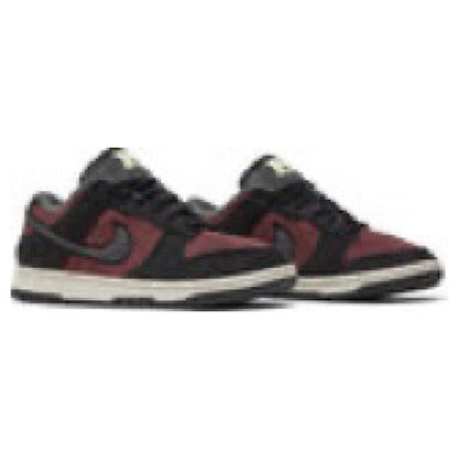 Nike Womens Dunk Low SE Sneakers - 'Fleece - Burgundy Crush'