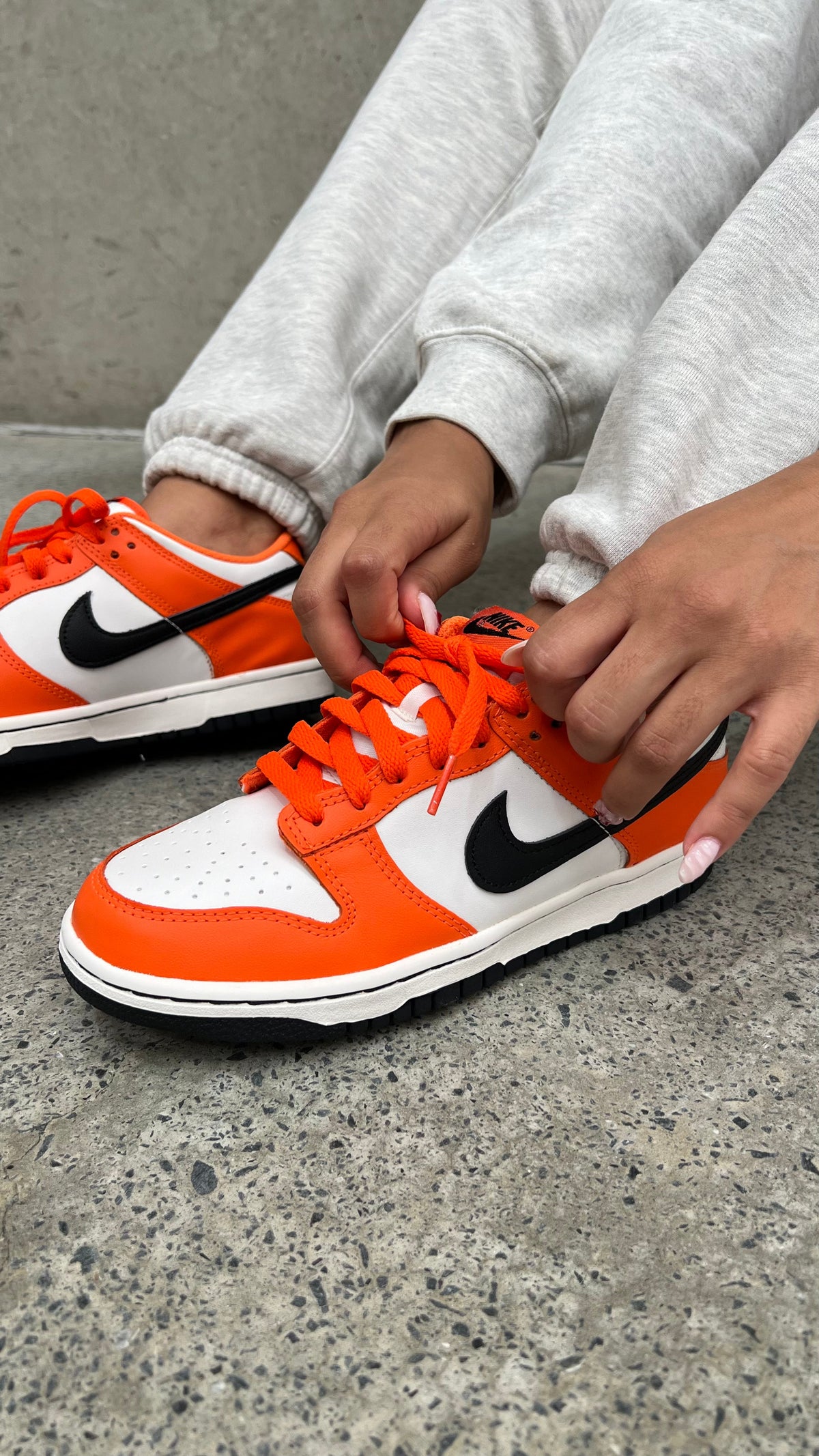 Nike Grade School Womens Dunk Low Sneakers - 'Halloween' 2022
