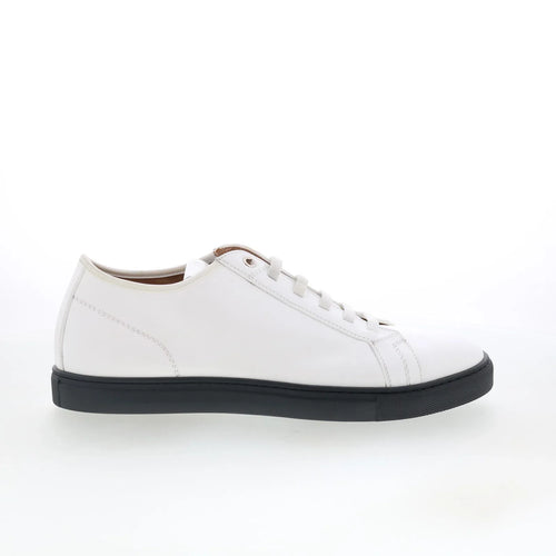 Pastori by Di Bianco Julius Mens White Leather Lifestyle Sneakers Shoes