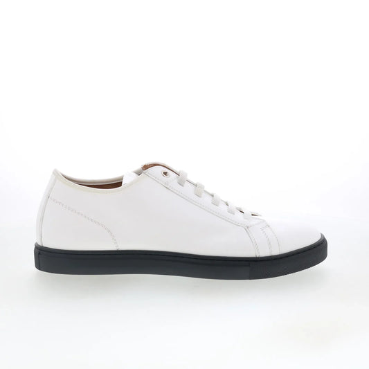 Pastori by Di Bianco Julius Mens White Leather Lifestyle Sneakers Shoes