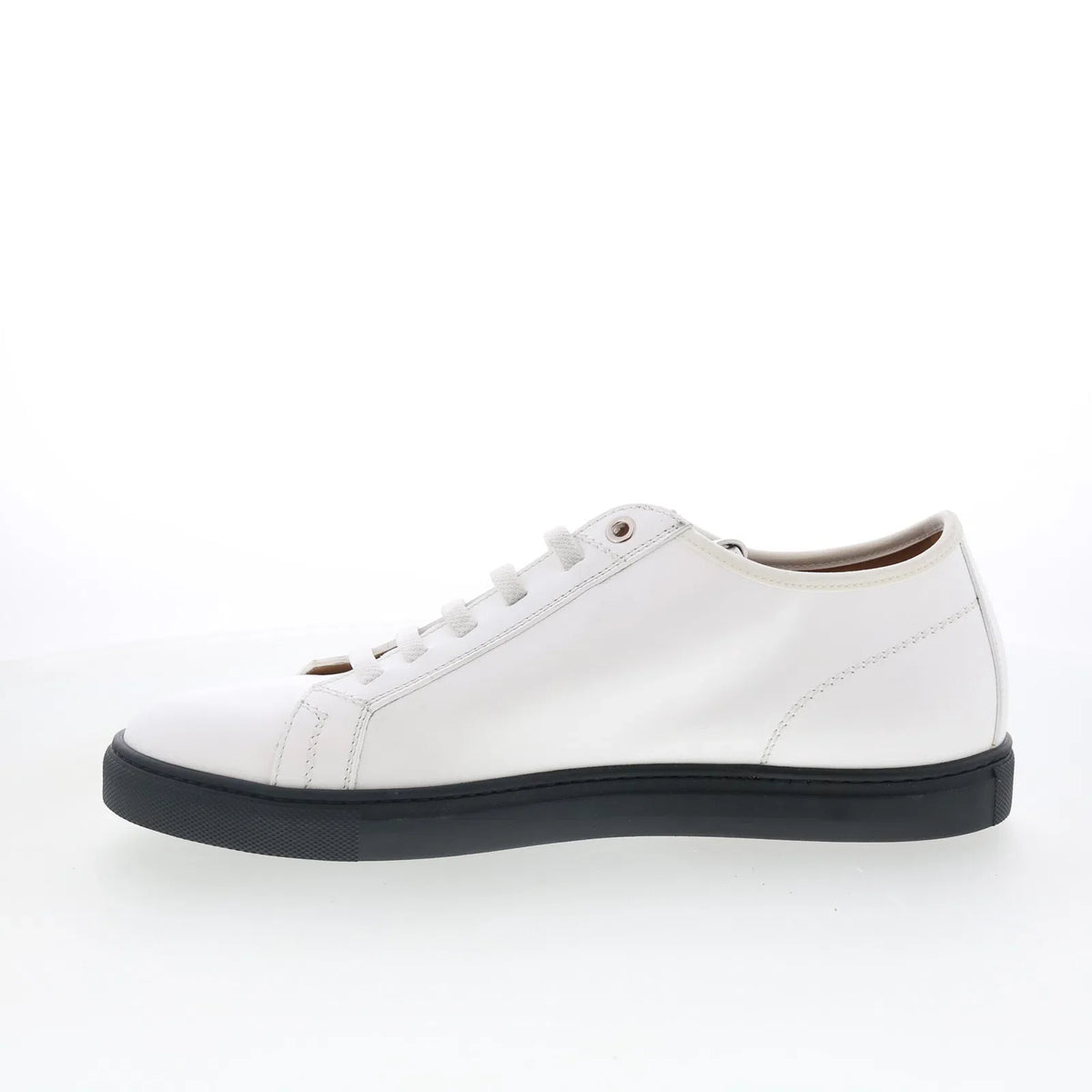 Pastori by Di Bianco Julius Mens White Leather Lifestyle Sneakers Shoes