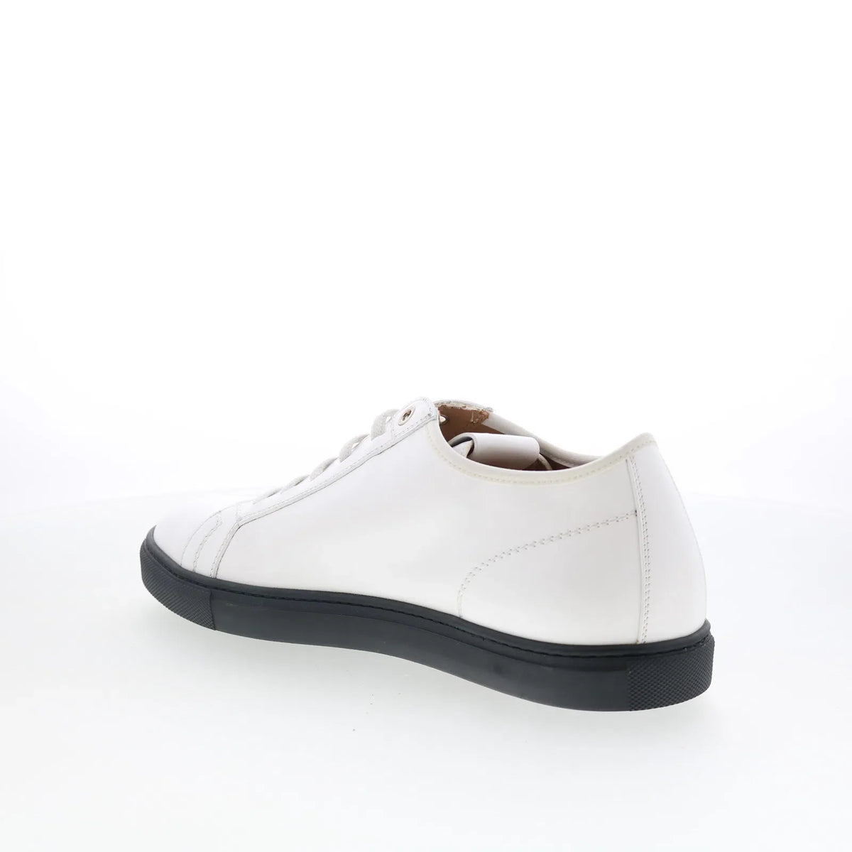 Pastori by Di Bianco Julius Mens White Leather Lifestyle Sneakers Shoes