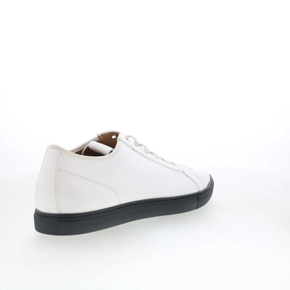 Pastori by Di Bianco Julius Mens White Leather Lifestyle Sneakers Shoes