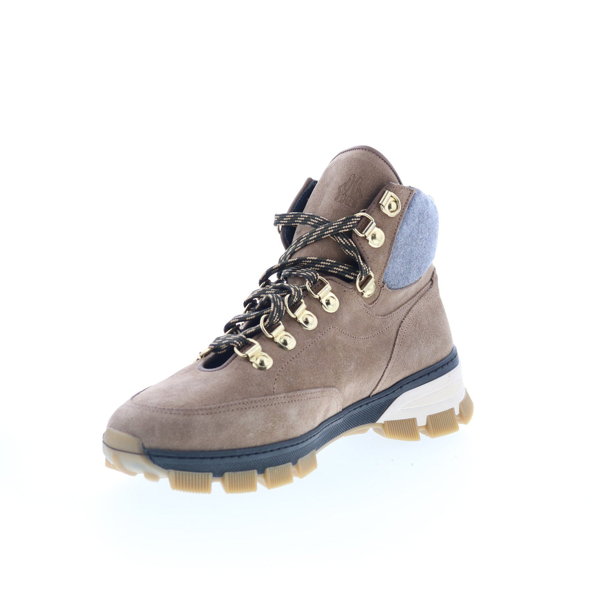 Di Bianco Livigno Mens Brown Suede Lace Up Casual Dress Boots