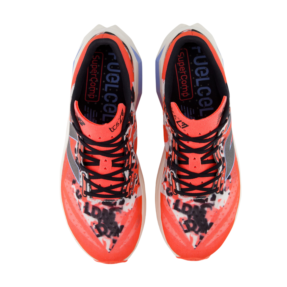 TCS London Marathon FuelCell SuperComp Elite v4 (D) Men's :Urgent Red | White