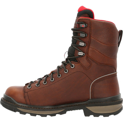 Rocky Rams Horn Lace To Toe Waterproof Mens Brown Work & Safety Boots