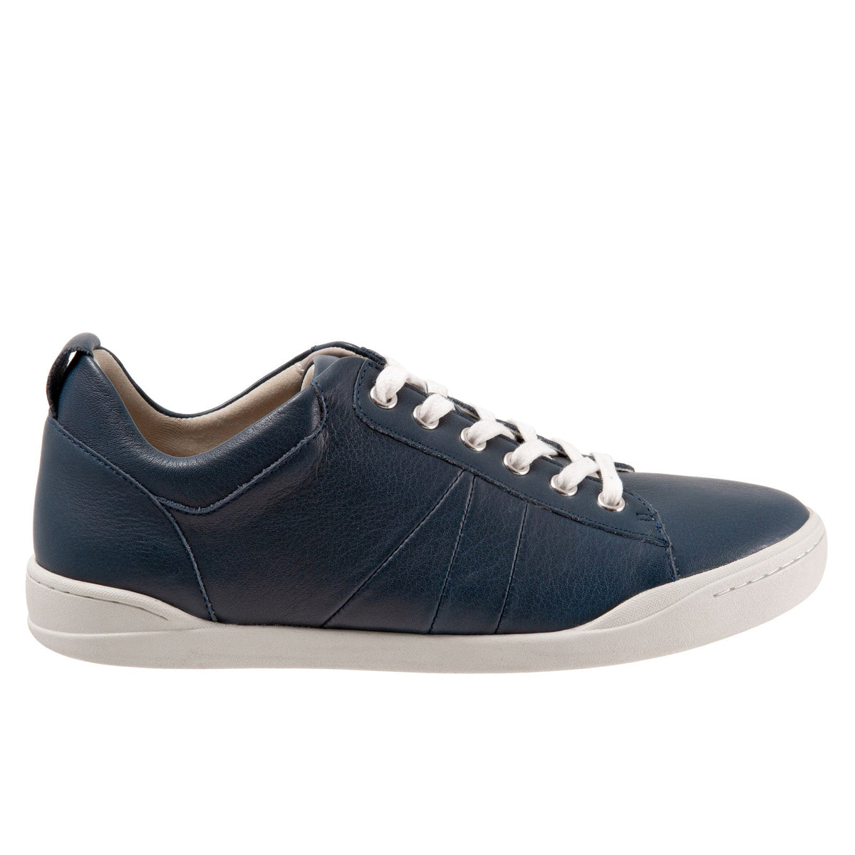 SoftWalk Athens S2051-400 Womens Blue Leather Lifestyle Sneakers Shoes