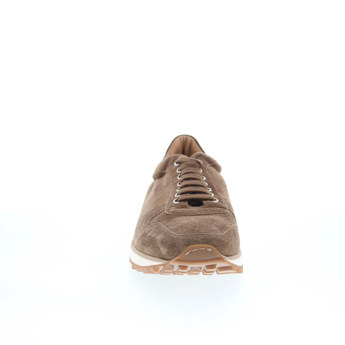 Di Bianco SB308 Mens Brown Suede Lace Up Lifestyle Sneakers Shoes