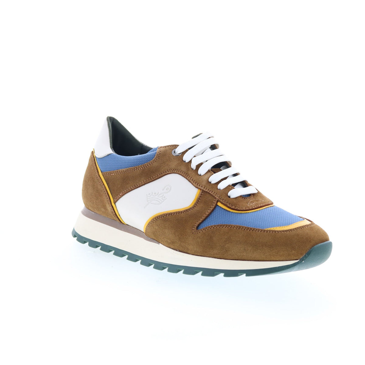 Pastori by Di Bianco Thrax Mens Brown Suede Lace Up Lifestyle Sneakers Shoes
