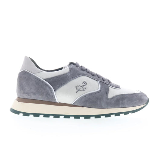 Pastori by Di Bianco Thrax Mens Gray Suede Lace Up Lifestyle Sneakers Shoes