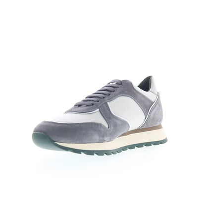 Pastori by Di Bianco Thrax Mens Gray Suede Lace Up Lifestyle Sneakers Shoes