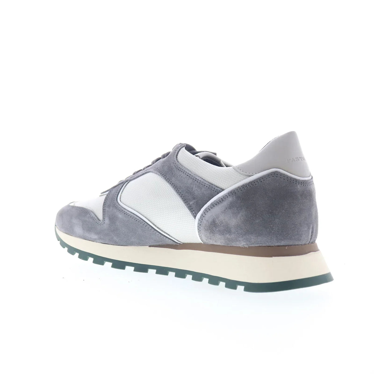 Pastori by Di Bianco Thrax Mens Gray Suede Lace Up Lifestyle Sneakers Shoes