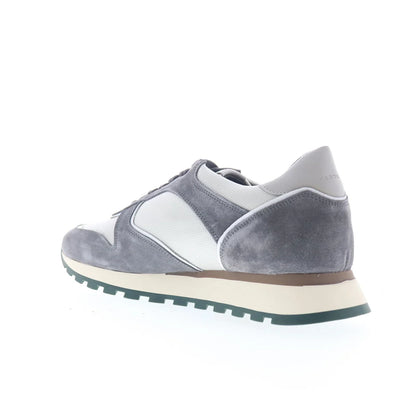Pastori by Di Bianco Thrax Mens Gray Suede Lace Up Lifestyle Sneakers Shoes